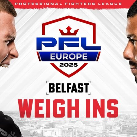 Результаты PFL в Белфасте: Пол Хьюз против Бруно Миранды
