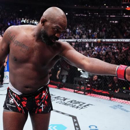Jon Jones issues Tom Aspinall fight message after confirming career move following Dana’s White defiant UFC update