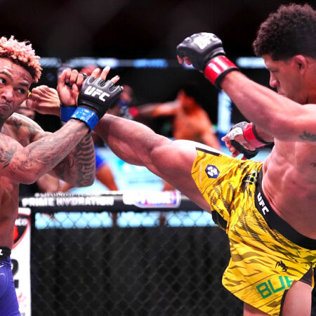 Майкл Моралес вызывает Йена Мачадо Гарри после победы на UFC Vegas 106