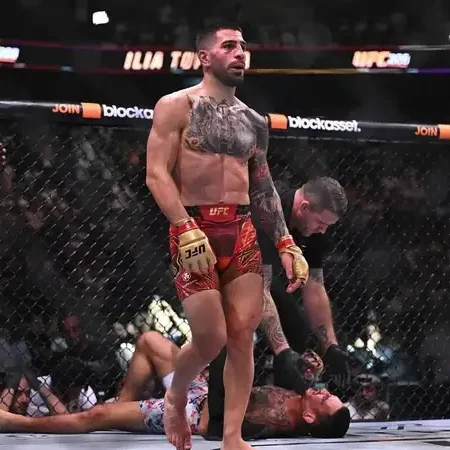 Илия Топурия впечатляет формой перед боем на UFC 317