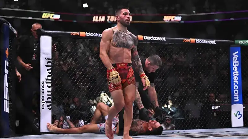 Preview Илия Топурия впечатляет формой перед боем на UFC 317