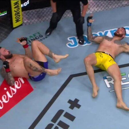 Фанаты UFC требуют уволить Родольфо Беллато после спорного «нырка», приведшего к признанию боя несостоявшимся