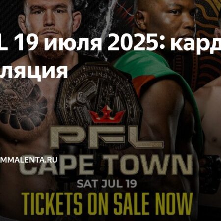 Невероятный камбэк: Костелло ван Стинису удушающим приемом побеждает Джонни Эблена на PFL Africa