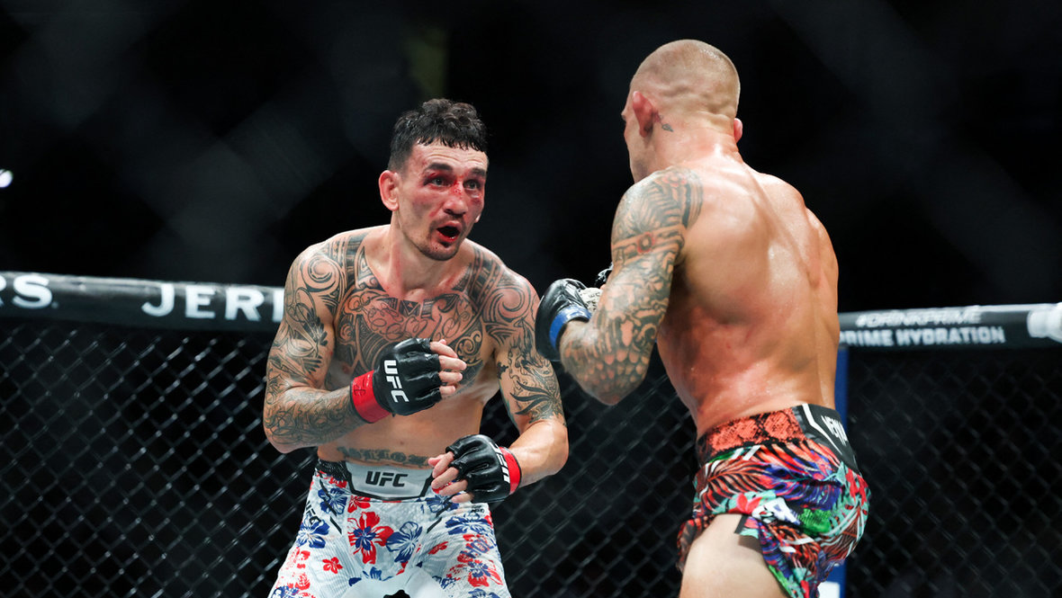 Preview Звезда UFC утверждает, что Макс Холлоуэй «пощадил» Дастина Порье в ключевой момент трилогии на UFC 318