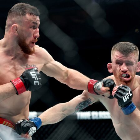 Кори Сэндхаген и Мераб Двалишвили: Жаркая конфронтация перед UFC 320