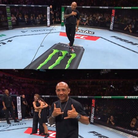 Хосе Альдо эмоционально подтвердил завершение карьеры в UFC перед восторженной публикой в Рио