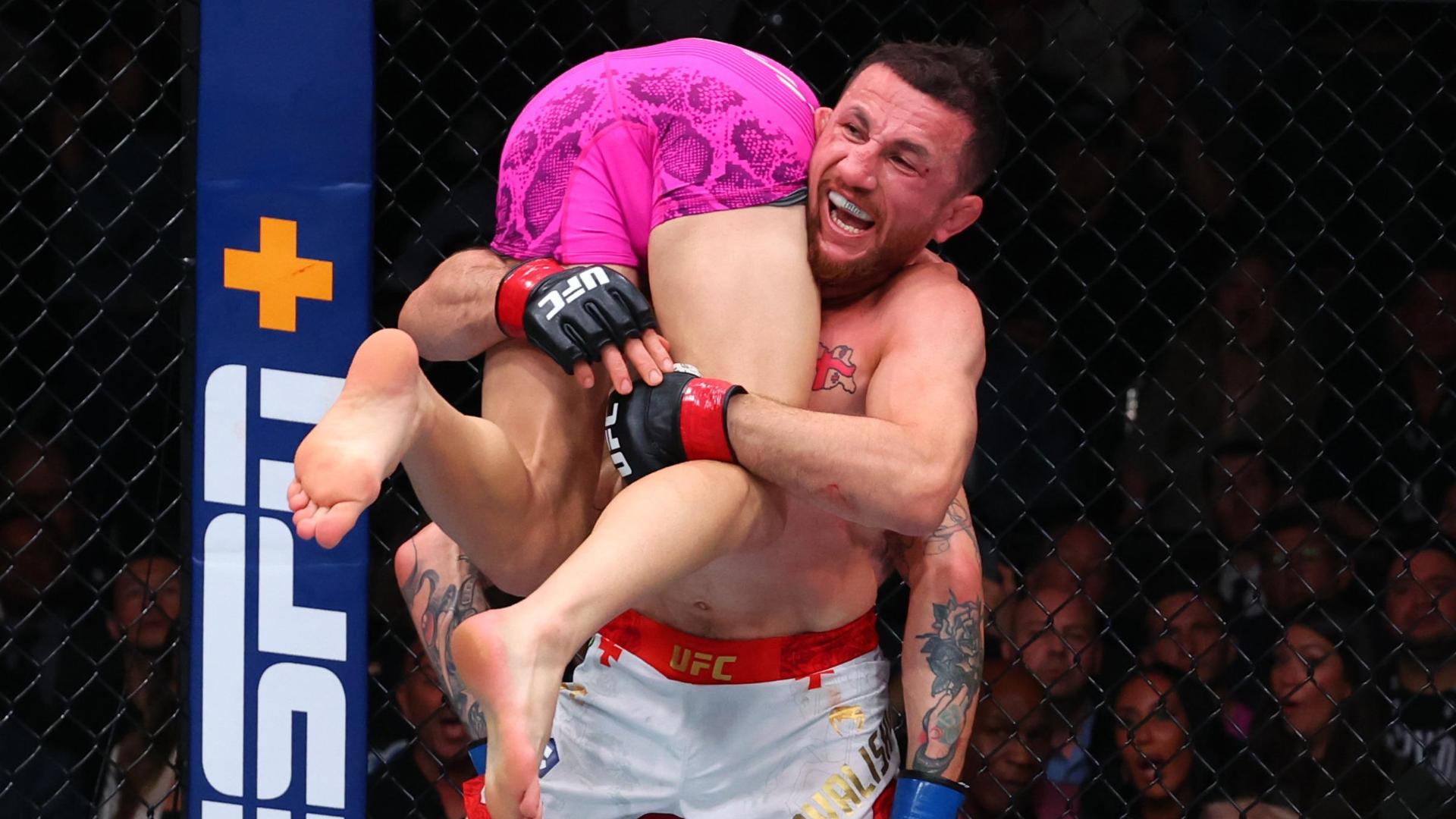 Preview Мераб Двалишвили: Шокирующая реакция на объявление о главном бое UFC 323