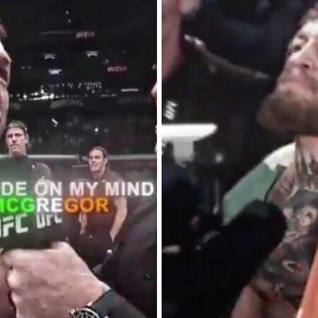 Конор МакГрегор намекнул на возвращение в UFC в Белом доме против давнего соперника