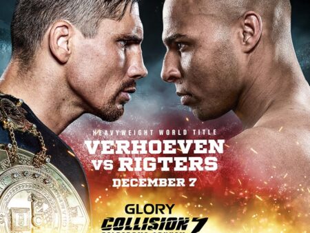 GLORY Collision 8: Расписание, кард боев и информация о трансляции