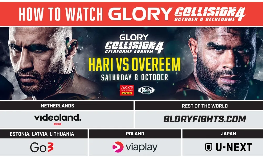 Preview Glory Collision 8: Полный список боев турнира