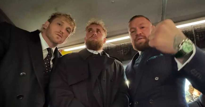 Preview Конор МакГрегор рассказал о забавном моменте, когда братья Джейк и Логан Пол поссорились после встречи с ним