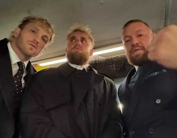 Конор МакГрегор рассказал о смешном моменте, когда Джейк и Логан Пол поссорились прямо после встречи