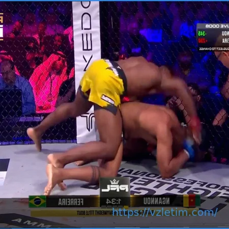 PFL Madrid: Лучано Перейра сокрушает Кевина Кордеро в эффектном поединке