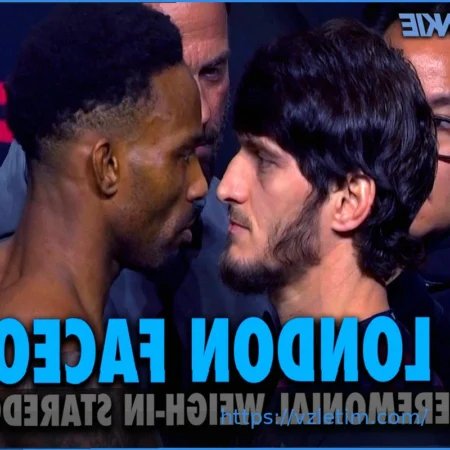 UFC Fight Night в Лондоне: Мовсар Евлоев против Лерона Мерфи