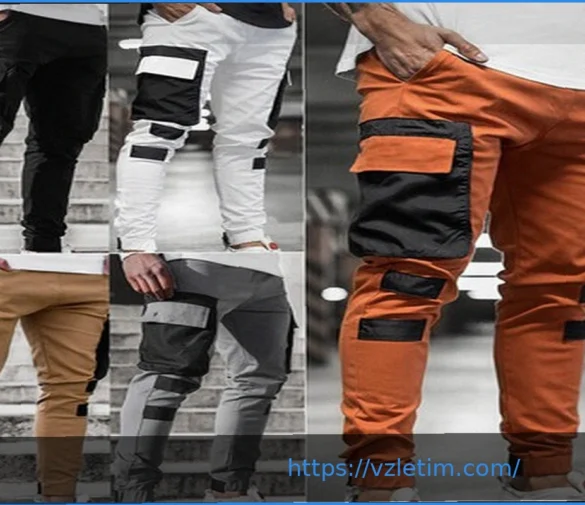 Мужские Повседневные Джоггеры: Свободные Спортивные Штаны в Стиле Карго