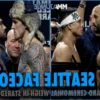 Основной кард турнира UFC в Сиэтле окончательно сформирован с учетом недавнего изменения