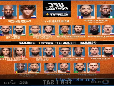 «МАТЧ!» Покажет Ночной Супертурнир UFC Fight Night 270