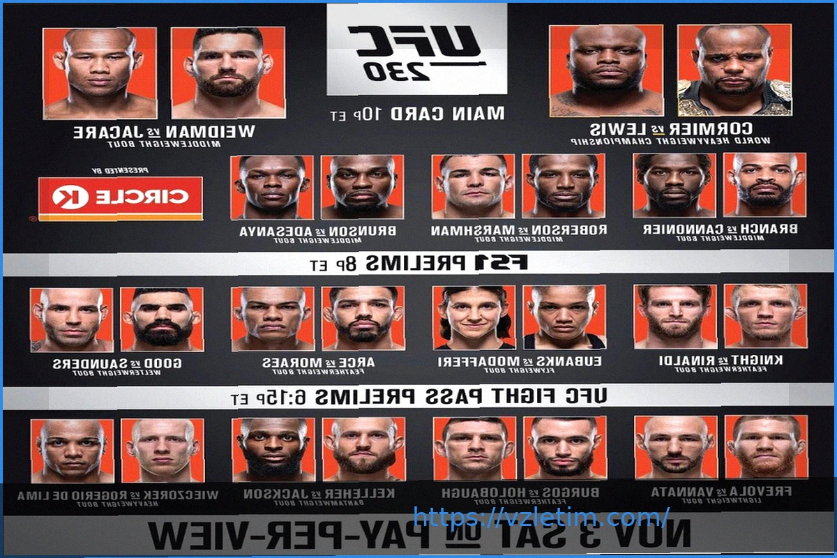 Preview Прямые результаты UFC Seattle: Адесанья против Пайфера, ход боя и лучшие моменты