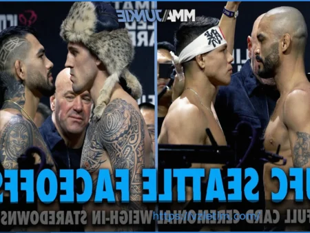 Основной кард UFC Seattle: Утвержден после неожиданных изменений