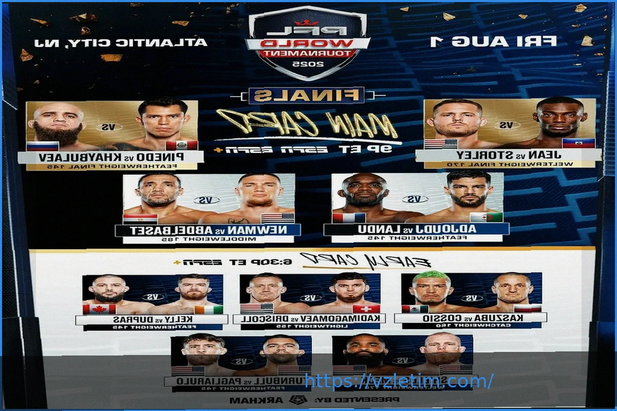 Preview Объявлен Окончательный Состав Участников PFL Chicago 11 Апреля