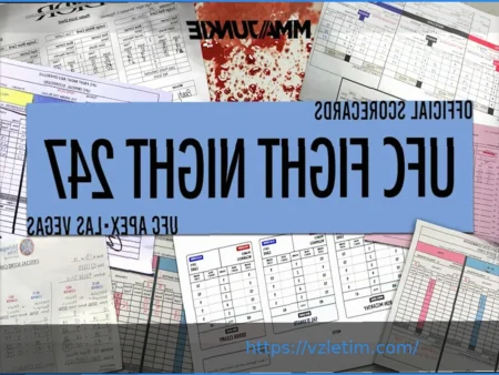 Официальные Судейские Карточки UFC London