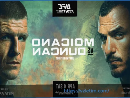 Официальный постер UFC к турниру 4 апреля, вызвавший шквал критики, теперь в сети