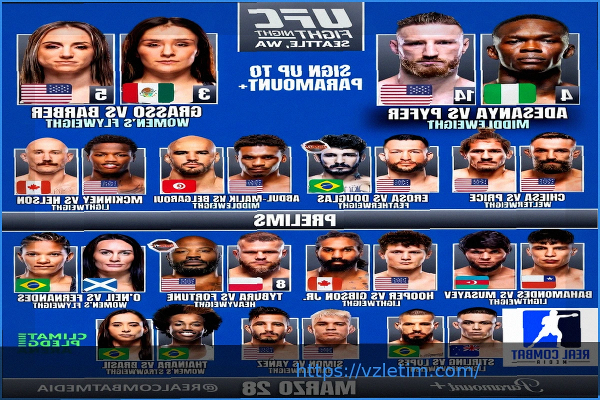 Preview UFC Сиэтл: Видео взвешивания Адесанья против Пайфера