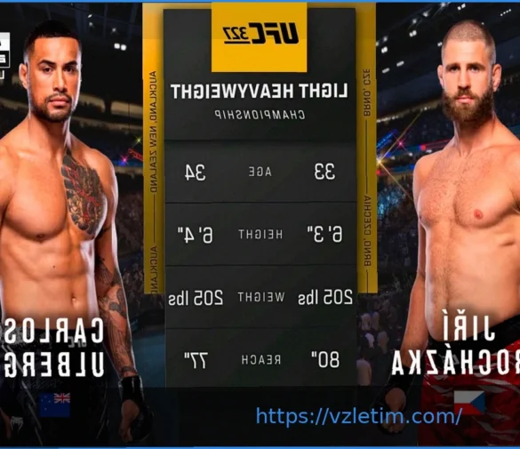 UFC 327: Прохазка против Улберга – Все, что нужно знать о турнире