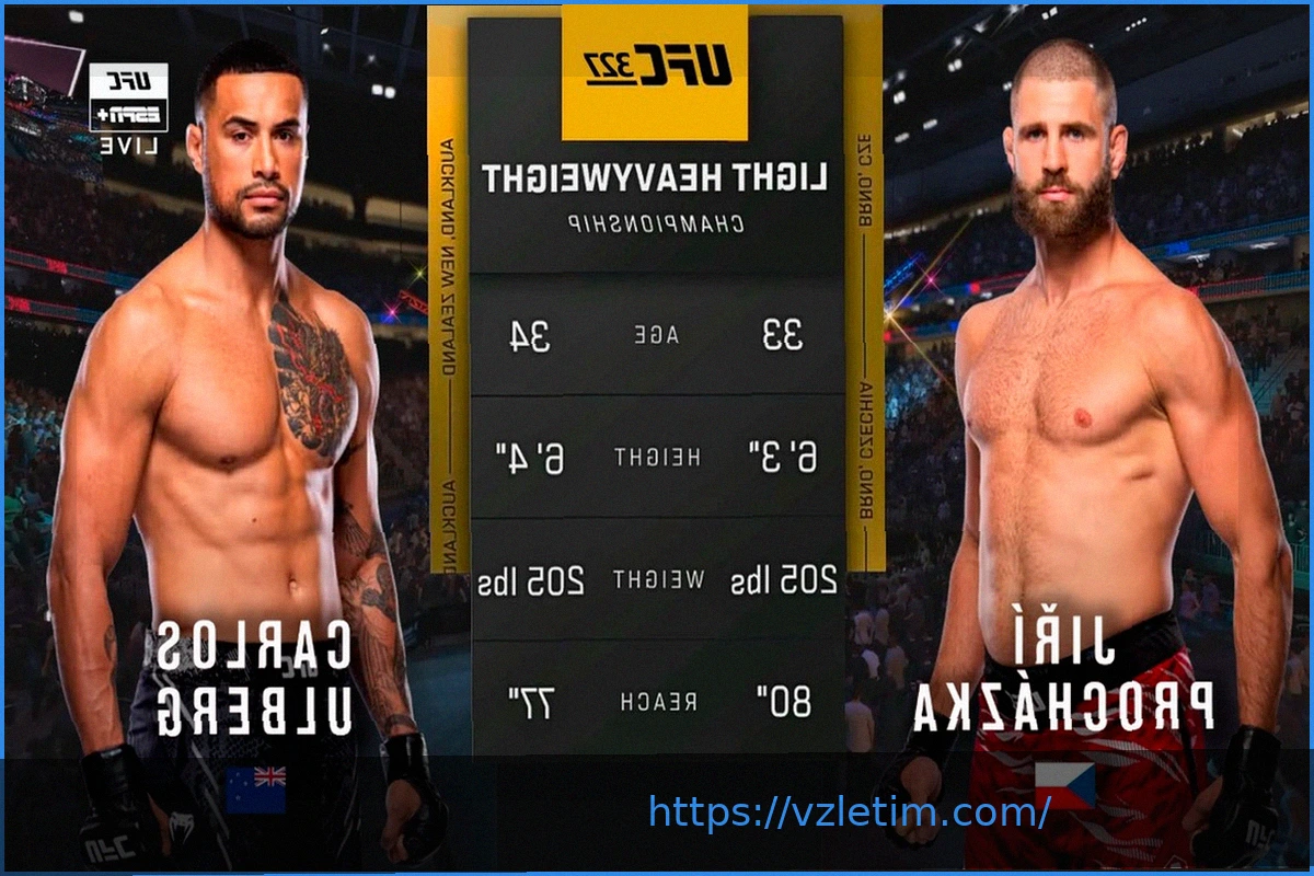Preview UFC 327: Прохазка против Улберга – Все, что нужно знать о турнире