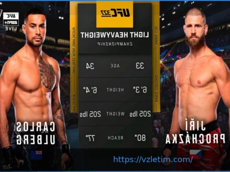 UFC 327: Прохазка против Улберга – Все, что нужно знать о турнире