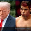 Реакция Пауло Косты на разговор с Дональдом Трампом на UFC 327