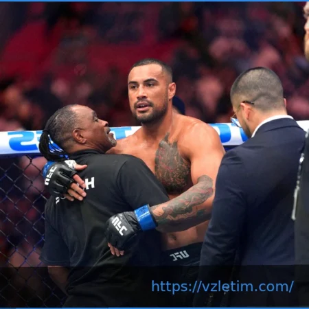 Карлос Улберг потерял пояс чемпиона, празднуя победу на UFC 327