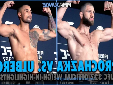 Карлос Ульберг готов заявить о себе в полутяжелом весе против Иржи Прохазки на UFC 327