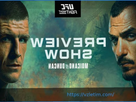 UFC Fight Night 272: Мойкано против Дункана — Дата, Время и Информация о Просмотре