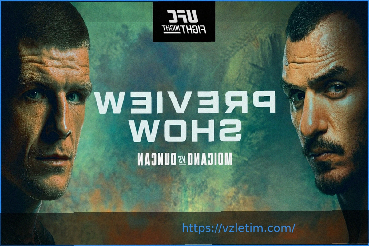 Preview UFC Fight Night 272: Мойкано против Дункана — Дата, Время и Информация о Просмотре