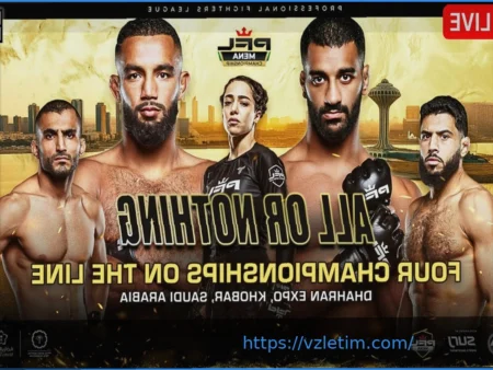 Турнир PFL MENA 9 в Эль-Хубаре Отложен, Подробности Будут Объявлены Позднее