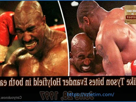 Майк Тайсон Раскрыл, Каким Было на Вкус Ухо Холифилда После Укуса