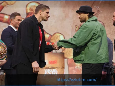 Александр Усик и Рико Верхувен: долгое противостояние перед боем за титул в тяжелом весе