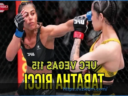 Вирна Джандироба против Табаты Риччи: Коэффициенты, Прогнозы и Информация о Бое на UFC Vegas 115
