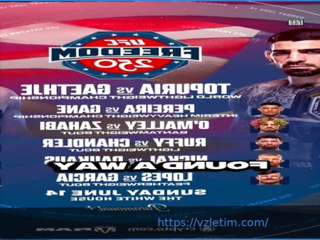 Филадельфия станет местом проведения UFC 330