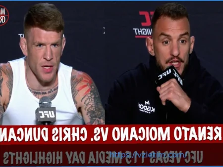 Превью: UFC Vegas 115 «Мойкано против Дункана»