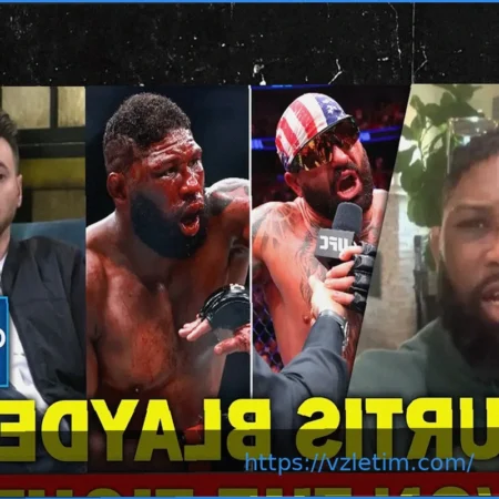 Кёртис Блэйдс: Судьи ошиблись в бою с Джошем Хокитом на UFC 327