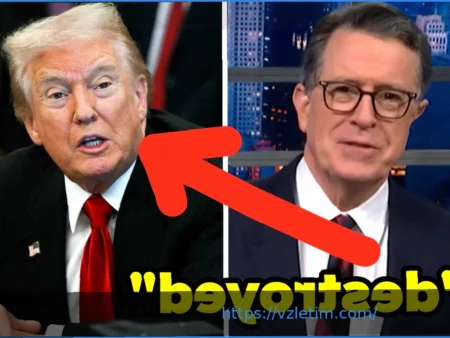 Стивен Кольбер высмеял «ухаживания» Трампа за бойцом UFC на фоне критики за войну: «Искусство выглядеть странно похотливым»