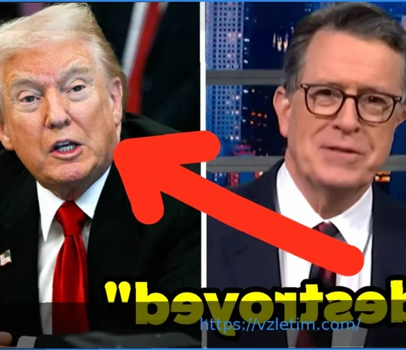 Стивен Кольбер высмеял «ухаживания» Трампа за бойцом UFC на фоне критики за войну: «Искусство выглядеть странно похотливым»