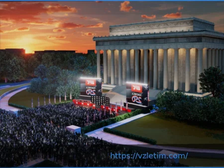 UFC у Белого дома: гигантская конструкция для зрелища