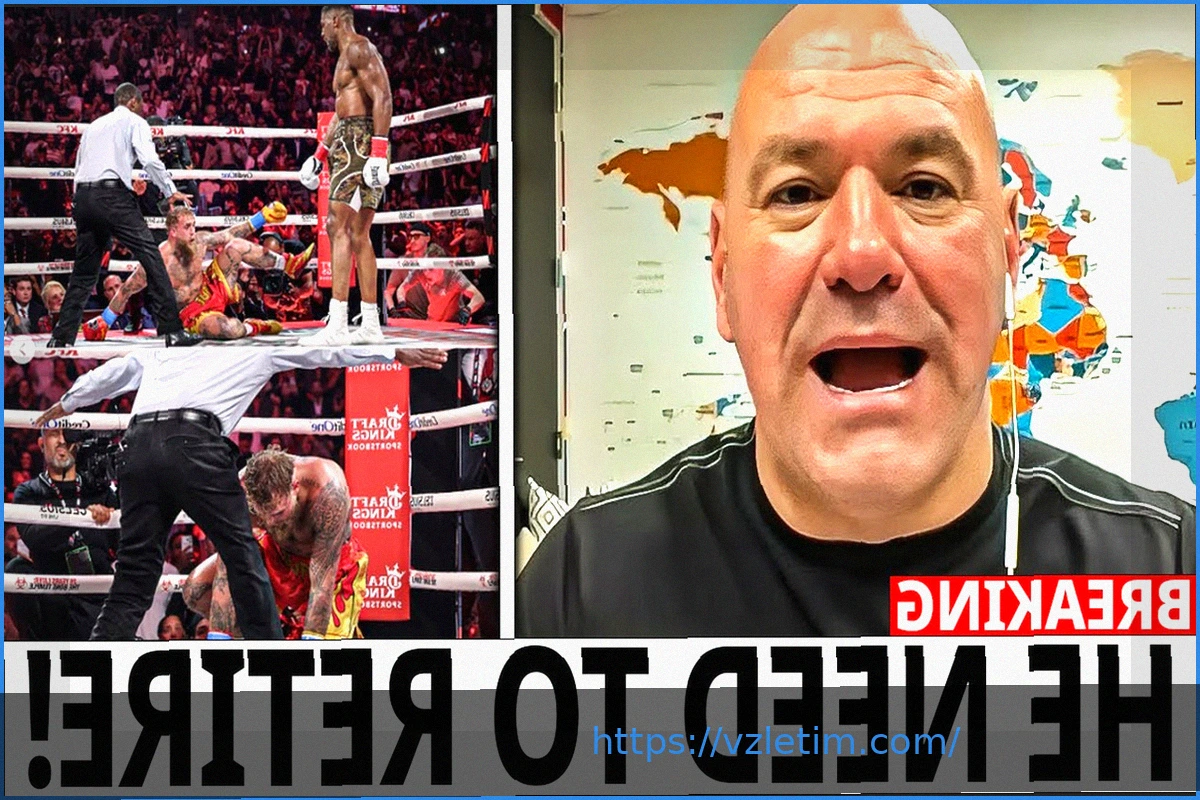 Preview Dana White cracks funny joke about Jake Paul’s presence on Adin Ross’ boxing mural
