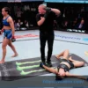 UFC Vegas 115: ‘Золотая Девочка’ Выдала Нокаут Коленом в Прыжке, Ставший Ярчайшим Моментом